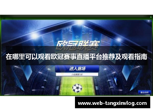 在哪里可以观看欧冠赛事直播平台推荐及观看指南